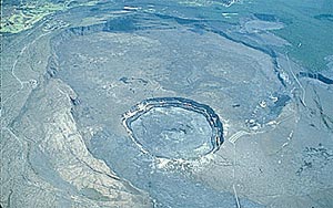 Caldera at the summit of Hawaii’s Kilauea Caldera at the summit of Hawaii’s Kilauea