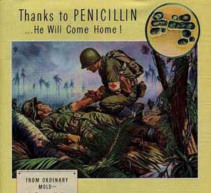 World War II, penicillin World War II, penicillin