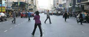 Jay-walking Jay-walking